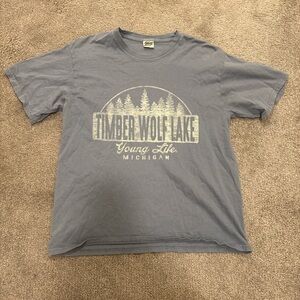 Blue 84 Younglife Blue Timber Wolf Lake Tee